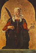 St Lucy (Griffoni Polyptych)  dfg, COSSA, Francesco del